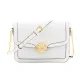 Shoulder Bag Michael Kors Leida White 23 x 16 x 7 cm