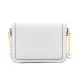 Shoulder Bag Michael Kors Leida White 23 x 16 x 7 cm