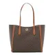 Shoulder Bag Michael Kors Leida Brown 34 x 29 x 12 cm