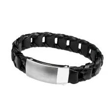 Pulsera Hombre Police S14ACJ01B Cuero
