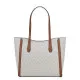 Shoulder Bag Michael Kors Leida Beige 34 x 29 x 12 cm