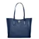 Shoulder Bag Michael Kors Leida Blue 33 X 30 X 12 CM