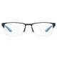 Men' Spectacle frame Under Armour UA-5065-G-0VKF418 Black ø 54 mm