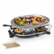 Plancha de Cocina Princess 8 Oval Stone Grill Party 1100W
