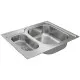 Sink with One Basin Teka 115070001 50 x 65 x 16 cm
