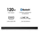 Soundbar Hisense HS205G Black 120 W