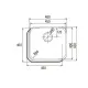 Sink with One Basin Cata CB4540