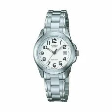 Unisex Watch Casio LTP-1259PD-7BEG White Silver