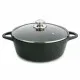 Casserole with lid Valira 4142/25 Black