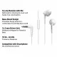 Auriculares con Micrófono Panasonic RP-TCM55E-W Blanco