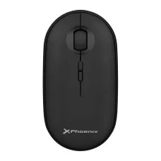 Optical Wireless Mouse Phoenix Black 1600 dpi (1 Unit)
