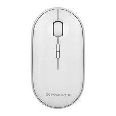 Optical Wireless Mouse Phoenix White 1600 dpi (1 Unit)