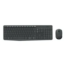 Teclado y Ratón Inalámbrico Logitech 920-007919 Negro
