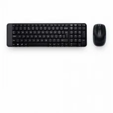 Teclado y Ratón Inalámbrico Logitech 920-003159 Negro Qwerty Español