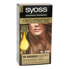 Tinte Permanente Olio Intense Syoss N 8,60 Rubio Miel