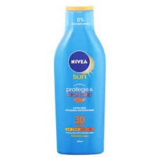 Leche Solar Protege & Broncea Nivea SPF 30 (200 ml) 30 (200 ml)