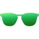 Gafas de Sol Unisex Northweek Wall Phantom Ø 45 mm Verde Negro