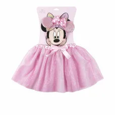 Disfraz infantil Disney Fantasia Rosa Minnie Mouse (2 Piezas)