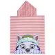 Poncho-Towel with Hood The Paw Patrol Pink 50 x 115 cm