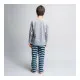 Pijama Infantil Harry Potter Gris