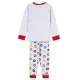 Pijama Infantil The Paw Patrol Gris