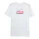 Men’s Short Sleeve T-Shirt Marvel White Adults
