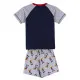 Pijama de Verano Mickey Mouse Gris