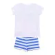 Conjunto de Ropa Peppa Pig Blanco Azul