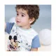 Camiseta de Manga Corta Mickey Mouse Multicolor Infantil