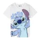 Child's Short Sleeve T-Shirt Stitch White