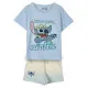 Pijama Infantil Stitch Azul claro