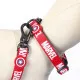 Dog collar Marvel S/M Red