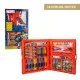 Stationery Set Marvel Briefcase Red