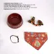 Gift Set Harry Potter Red Multi-composition Dog 4 Pieces