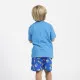 Pijama Infantil Sonic Azul