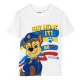 Camiseta de Manga Corta Infantil The Paw Patrol Blanco