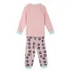 Pijama Infantil Gabby's Dollhouse Rosa