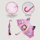 Paraguas Gabby's Dollhouse Fucsia