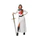 Disfraz para Adultos Blanco Caballero de las Cruzadas Mujer
