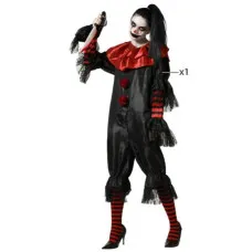 Costume for Adults Evil Female Clown