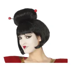 Peluca Negro Geisha