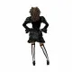 Costume for Adults Black Gothic woman (1 Piece)
