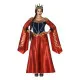 Costume for Adults 113916 Red Navy Blue Medieval Queen