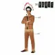 Costume for Adults Th3 Party Brown American Indian (2 Pieces)