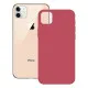 Mobile cover iPhone 12 Pro KSIX Soft Silicone iPhone 12, 12 Pro