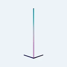 Floor Lamp KSIX 12 W 220-240 V 140 cm