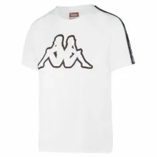 Camiseta de Manga Corta Mujer Kappa 31154ZW A07 Blanco