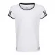 Child's Short Sleeve T-Shirt Adidas CLUB TEE DU2464 White Polyester