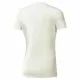 Camiseta de Manga Corta Mujer Reebok Training Split Tee Blanco