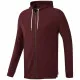 Sudadera con Capucha Hombre Reebok TE TWILL FZ HOODIE EC079 Granate